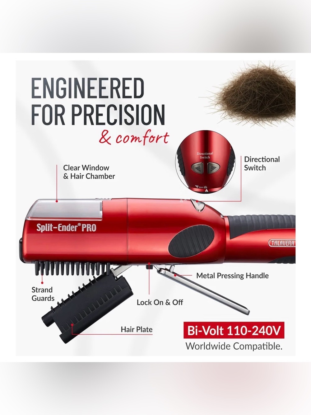 Split-Ender Pro 2 - Original Professional Beauty Tool - Cordless Split End Hair